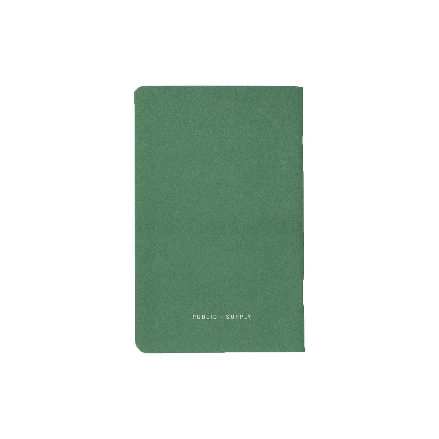3.5X5.5" - Pocket Notebook - Soft Cover - Green