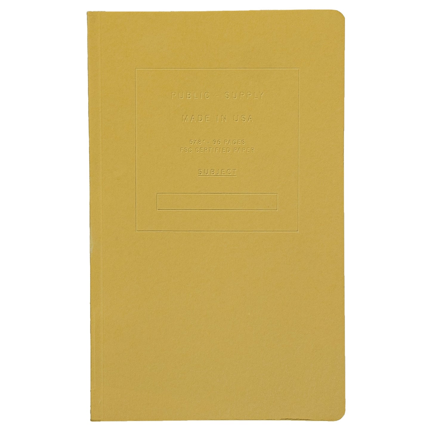 5x8" - Soft Cover Notebook - Embossed - Fuse