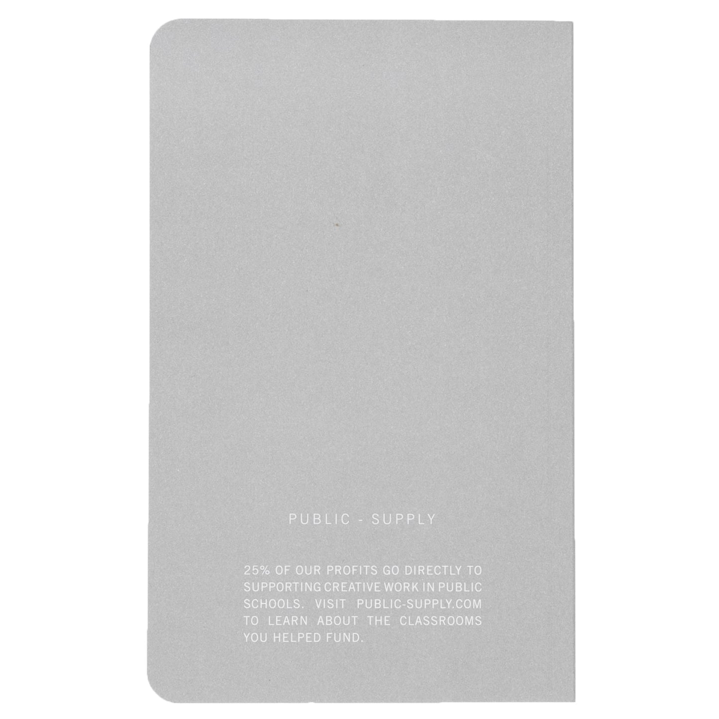 5x8" - Notebook - Soft Cover - Light Grey
