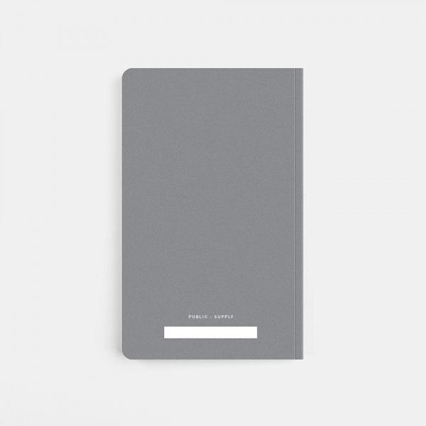 5x8" - Notebook - Soft Cover - Grey